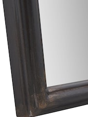 Pacific Antique Bronze Metal Rectangular Floor Mirror - Image 3 of 4