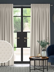 Nougat Cream Decco Made To Measure Curtains - Image 1 of 9