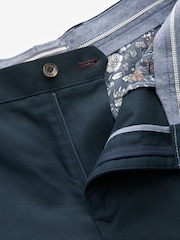 Navy Blue Slim Smart Chino Trousers - Image 6 of 7
