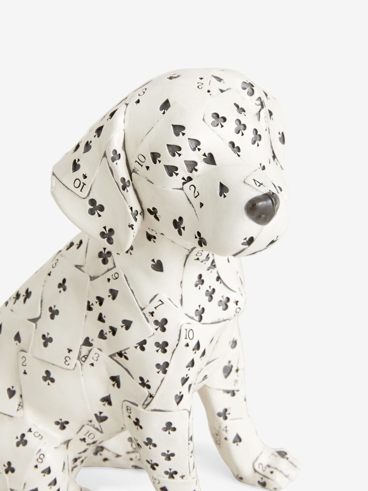 White/Black Ace The Dalmatian Dog Ornament - Image 2 of 4