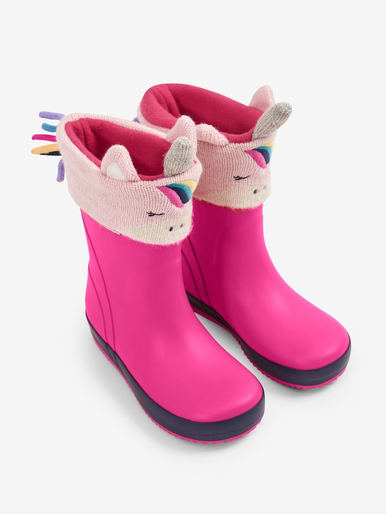 Резиновые сапоги с единорогом JoJo Maman Bébé - Изображение 1 из 4
