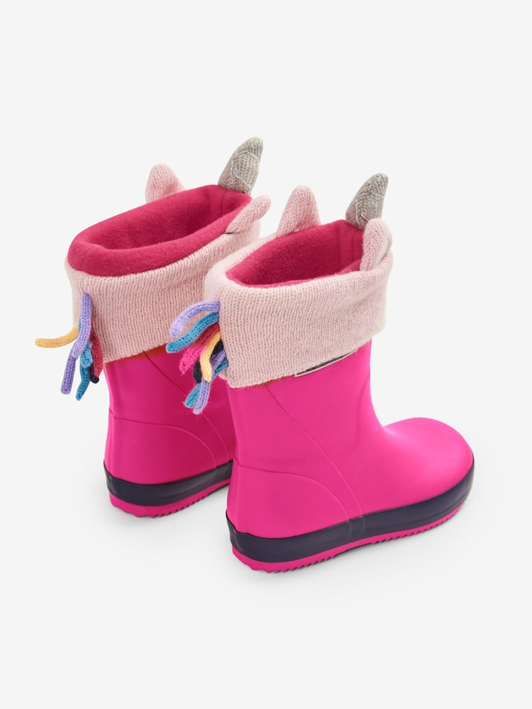 Резиновые сапоги с единорогом JoJo Maman Bébé - Изображение 2 из 4