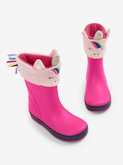 Резиновые сапоги с единорогом JoJo Maman Bébé - Изображение 3 из 4