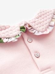 Baker by Ted Baker Cream толстовка со стеганым воротником и спортивные брюки - Изображение 9 из 11