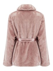 Pour Moi Pink Satin Trim Robes - Image 6 of 6