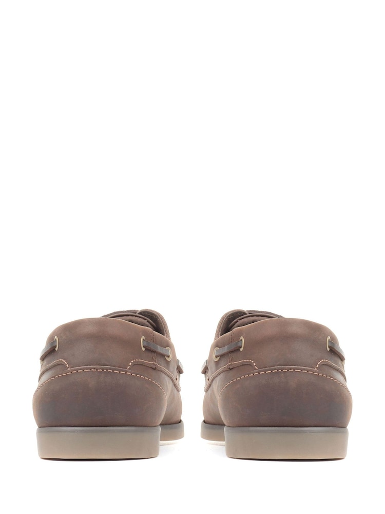 Jones Bootmaker Mens Parsons Leather Boat Shoes - Image 1 of 5