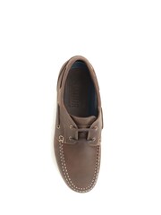 Jones Bootmaker Mens Parsons Leather Boat Shoes - Image 3 of 5