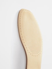 White Satin (Stain Resistant) Wide Fit (G) Square Toe Mary Jane Occasion Shoes - Image 5 of 5