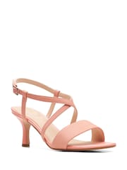 Clarks Pink Amali Buckle Sandals - Image 3 of 7
