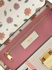 Radley London Rosebay Avenue White Small Flapover Multiway Bag - Image 5 of 5