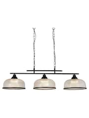 Searchlight Black Highclere 3 Light Ceiling Bar Spotlight - Image 3 of 3