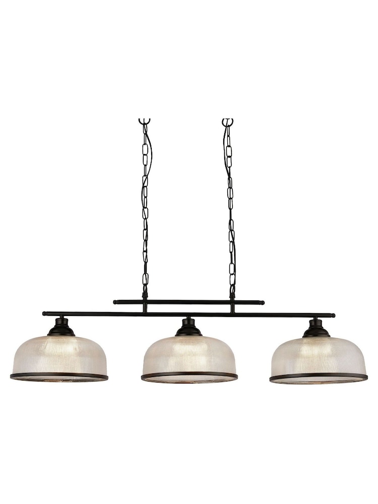 Searchlight Black Highclere 3 Light Ceiling Bar Spotlight - Image 3 of 3