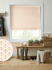 Laura Ashley Red Lady Fern Made To Measure Roman Blinds - Image 1 of 6
