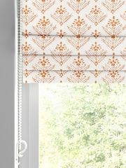 Laura Ashley Red Lady Fern Made To Measure Roman Blinds - Image 2 of 6