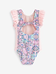 Baker by Ted Baker Pink Butterfly Swimsuit - Image 2 of 5