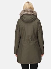 Regatta Green Sabinka Longline Waterproof Insulated Thermal Jacket - Image 3 of 9