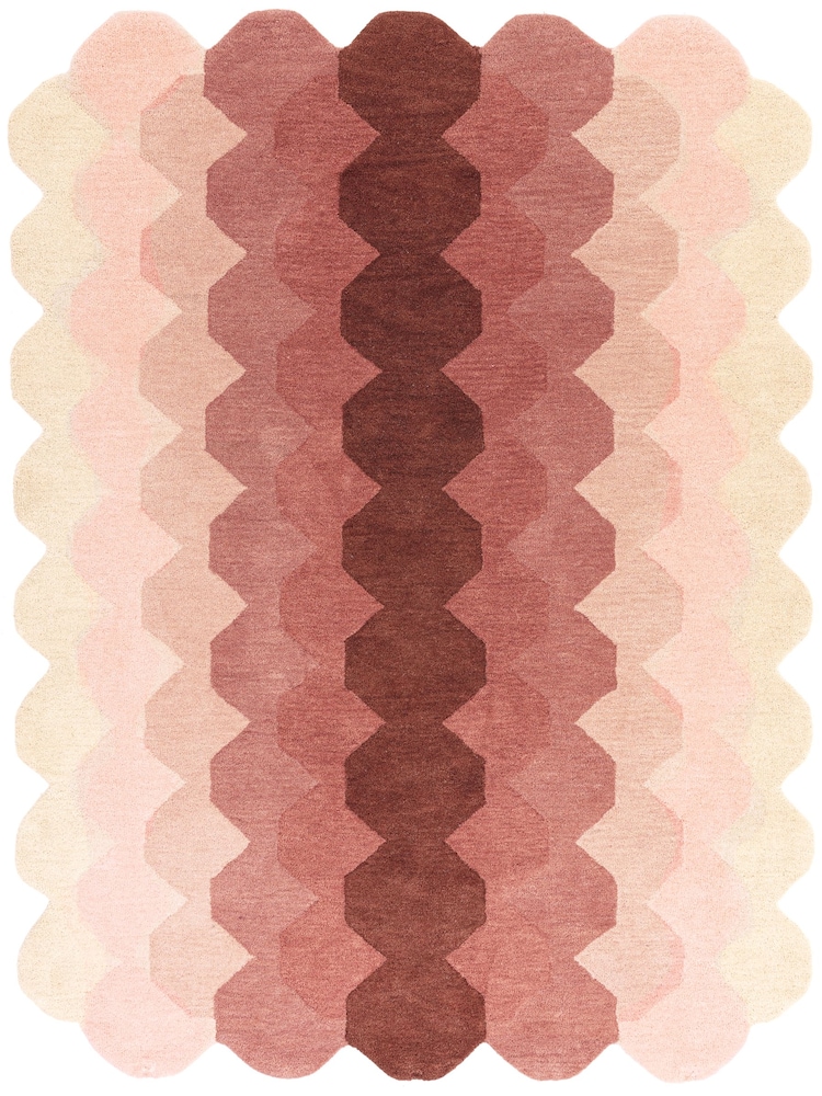 Asiatic Rugs Pink Hive Rug - Image 2 of 4