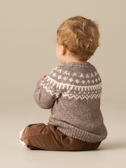 Angel & Rocket Red Oliver Fairsile Jumper And Trousers Set - Image 2 of 6