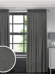 Ash Grey Paso Made To Measure Curtains - Image 1 of 9