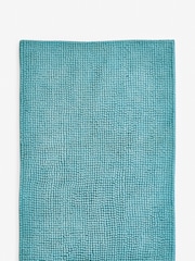 Teal Blue Bobble Bath Mat - Image 3 of 5