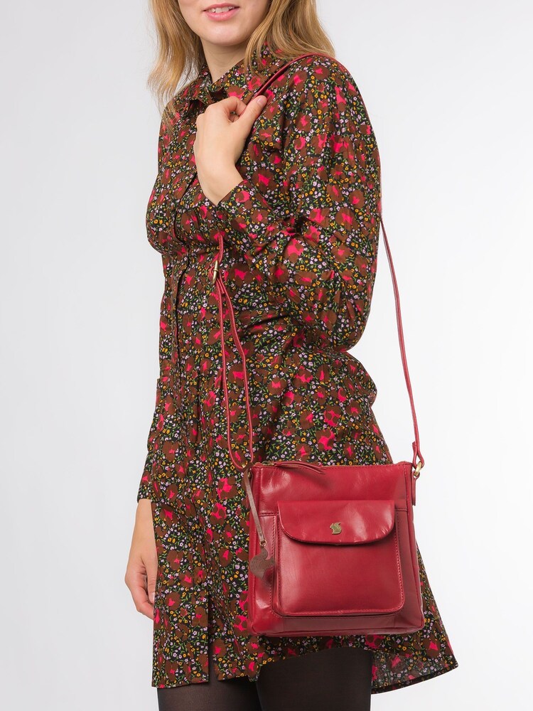 Conkca Shona Leather Cross-Body Bag - Image 2 of 6