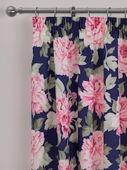 D&D Pink Kirsten Pencil Pleat Curtains - Image 2 of 3