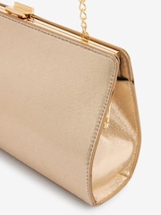 Gold - Strukturierte Clutch - Bild 4 von 5