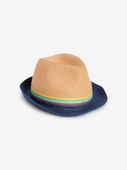 Bordure arc-en-ciel - Chapeau trilby (1-16ans) - Image 1 of 2
