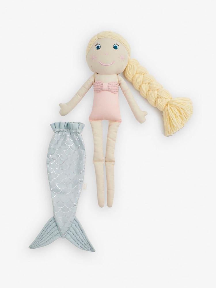 JoJo Maman Bébé Aurelia Mermaid Rag Doll - Image 2 of 2