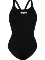 Arena Womens Team Black Swimsuit Swim Pro Solid - Image 4 of 6