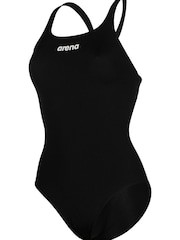 Arena Womens Team Black Swimsuit Swim Pro Solid - Image 5 of 6