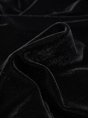 Florere Velvet V-Neck Mini Dress - Image 5 of 5
