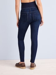 Dark Blue Maternity Skinny Jeans - Image 4 of 8