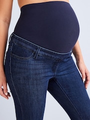 Dark Blue Maternity Skinny Jeans - Image 6 of 8