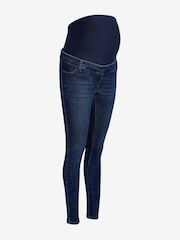 Dark Blue Maternity Skinny Jeans - Image 8 of 8