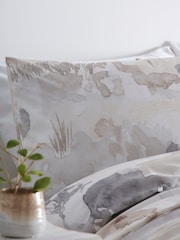 Appletree Natural Edale 100% Cotton Duvet Cover and Pillowcase Set - Image 3 of 4