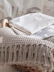 Appletree Natural Edale 100% Cotton Duvet Cover and Pillowcase Set - Image 4 of 4
