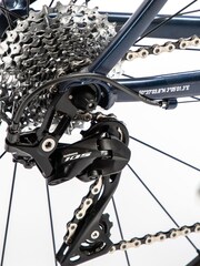 Decathlon Womens Blue EDR AF 105 Size XS  Road Bike - Image 3 of 5