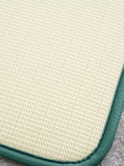 Catherine Lansfield Green Anti-Bacterial Memory Foam Bath Mat And Pedestal Mat - Image 3 of 5