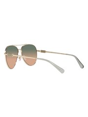 Coach Gold CD474 Pilot Sunglasses - Image 9 of 12