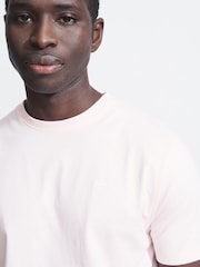 Aubin Cotton Crew Neck T-Shirt - Image 4 of 5