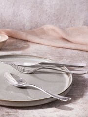 Robert Welch Silver 24 Piece Sandstone Design Cutlery Set - Image 2 of 3