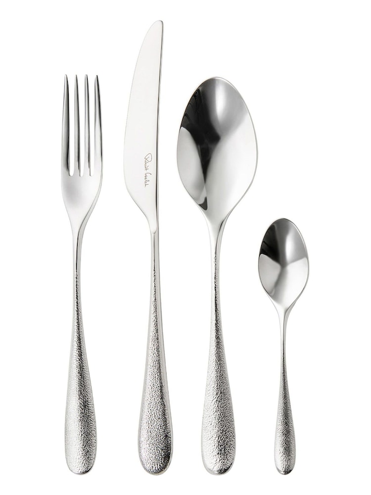 Robert Welch Silver 24 Piece Sandstone Design Cutlery Set - Image 3 of 3 Robert Welch Silver 24 Piece Sandstone Design Cutlery Set - Image 3 of 3