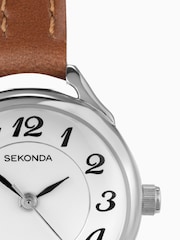 Sekonda Ladies Harley Leather Strap Watch - Image 4 of 5