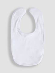 JoJo Maman Bébé Yellow Duck Embroidered Bib - Image 2 of 2