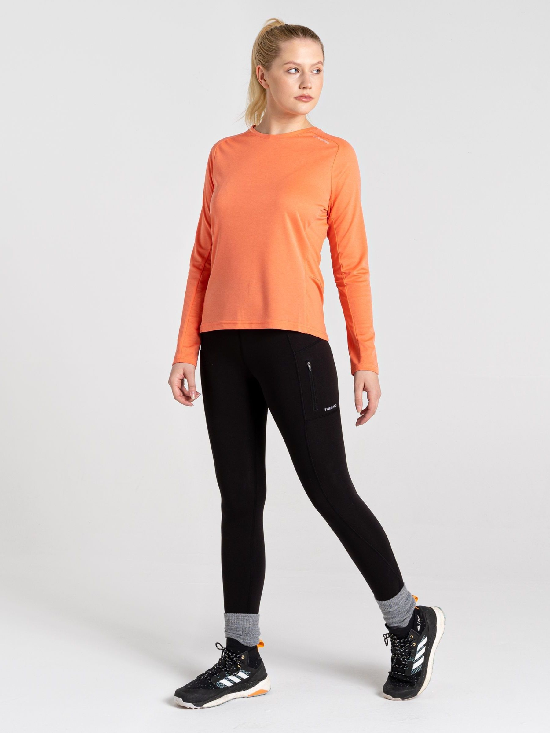 Next：日本 Craghoppers Kiwi Pro Thermo ブラック レギンス from Next