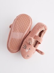 Pink Bunny Mary Jane Slippers - Image 5 of 5