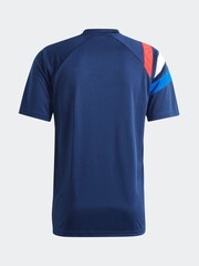 adidas Blue/Red Fortore 23 Jersey - Image 8 of 8