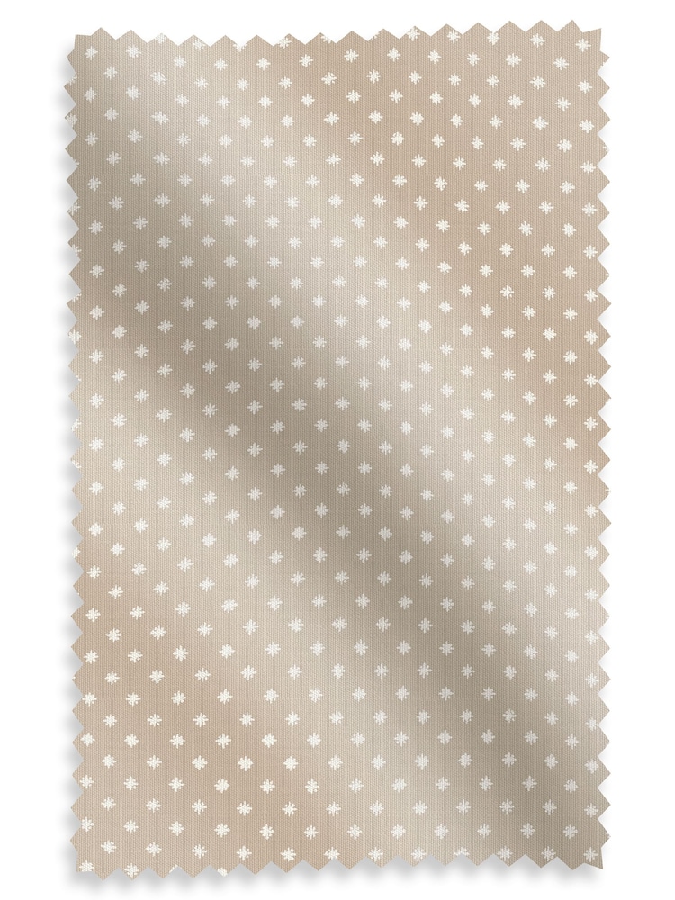 Laura Ashley Natural Louise Star Made To Measure Roman Blinds - Image 6 of 6