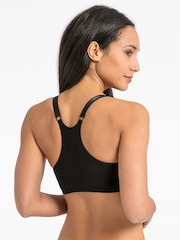JoJo Maman Bébé Black Cotton Rich Seamless Maternity & Nursing Bra - Image 2 of 3